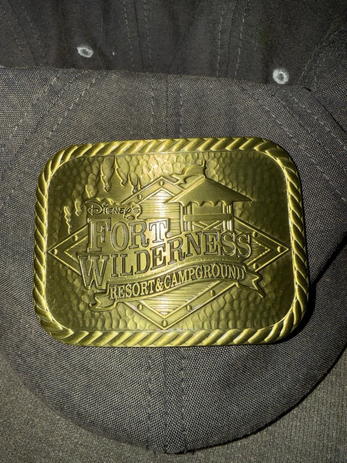 Disney Fort Wilderness & Campground Belt Buckle