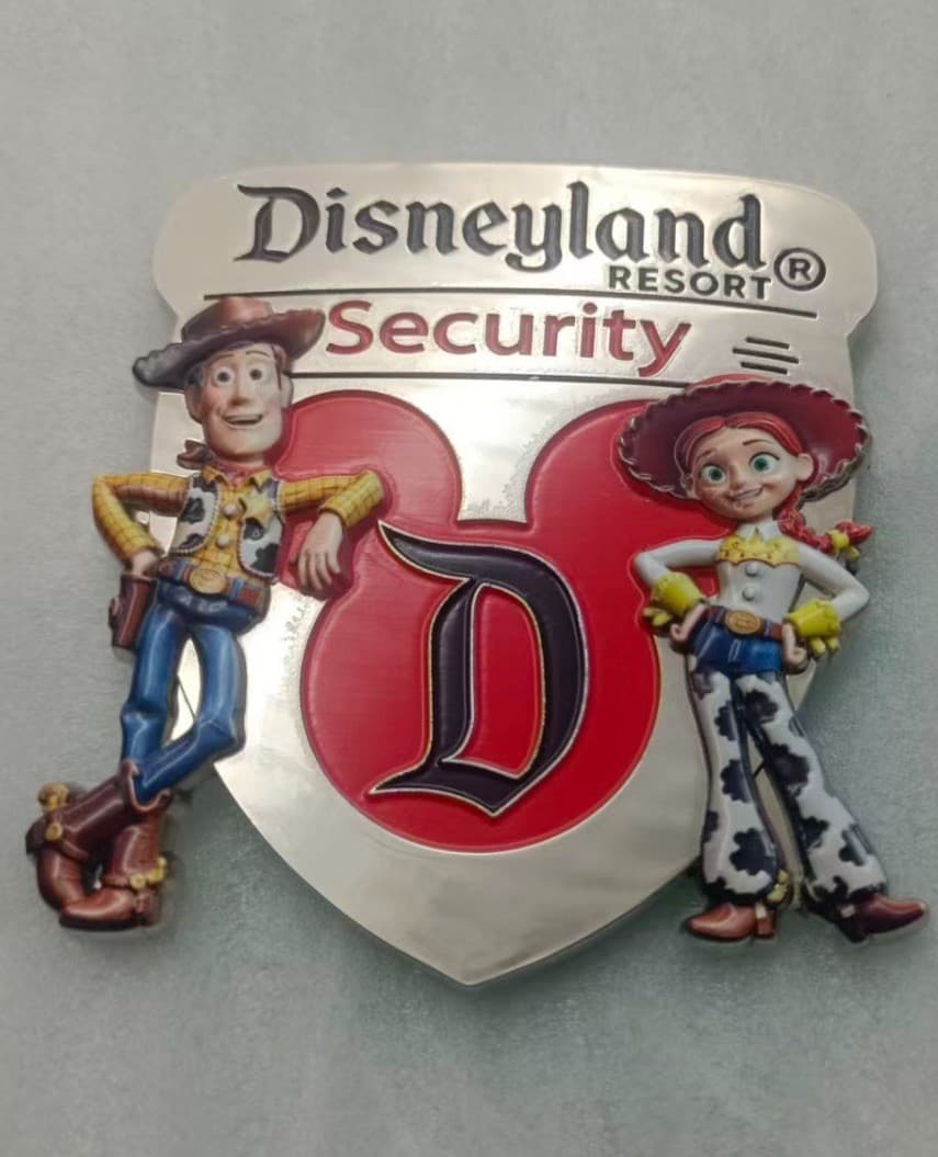 Disneyland Security Toy Story Pixar Pier Challenge Coin