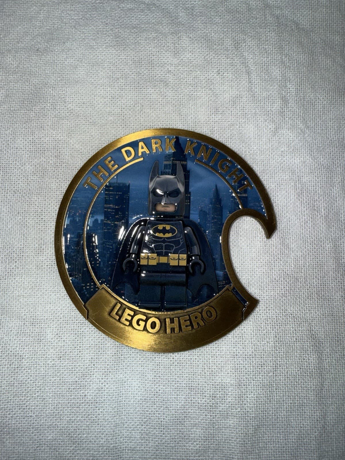 NYPD Batman (Dark Knight) Challenge Coin BottleOpener