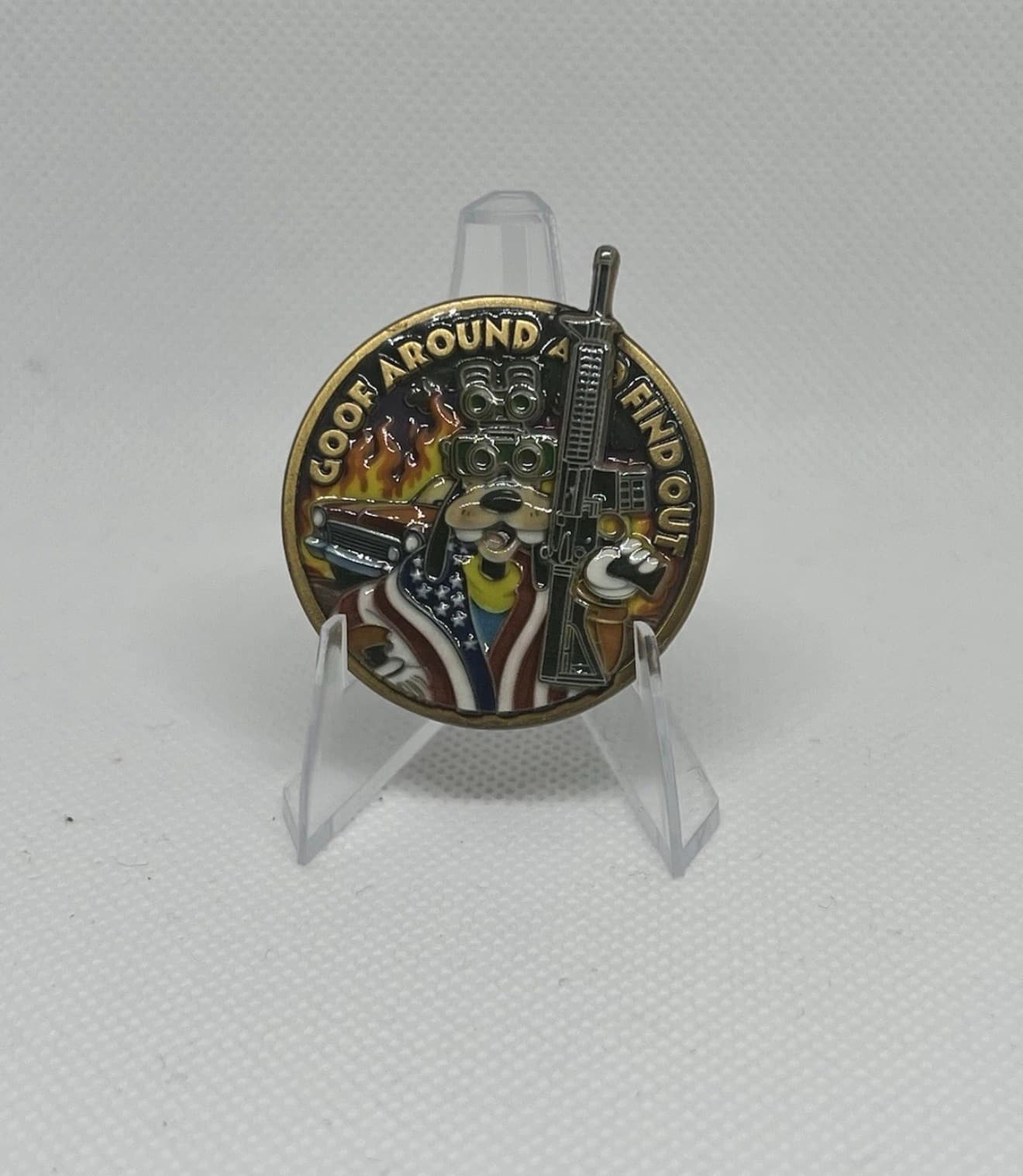 Disney Goof Around And Find Out 2nd Amendment Challenge Coin